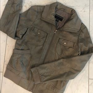 Women’s Faux Leather Jacket